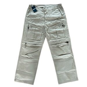 NEW Lubardy Mens Tactical Khaki Pants